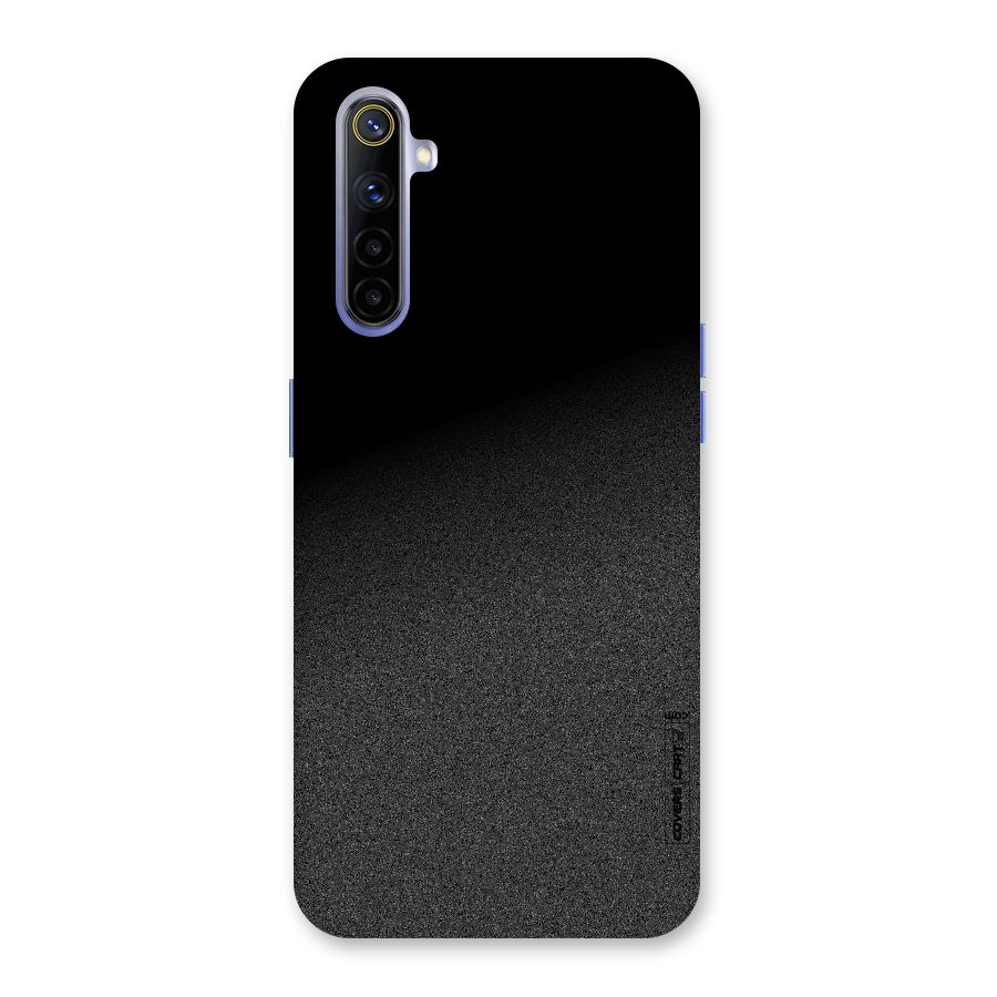 Black Grey Noise Fusion Back Case for Realme 6