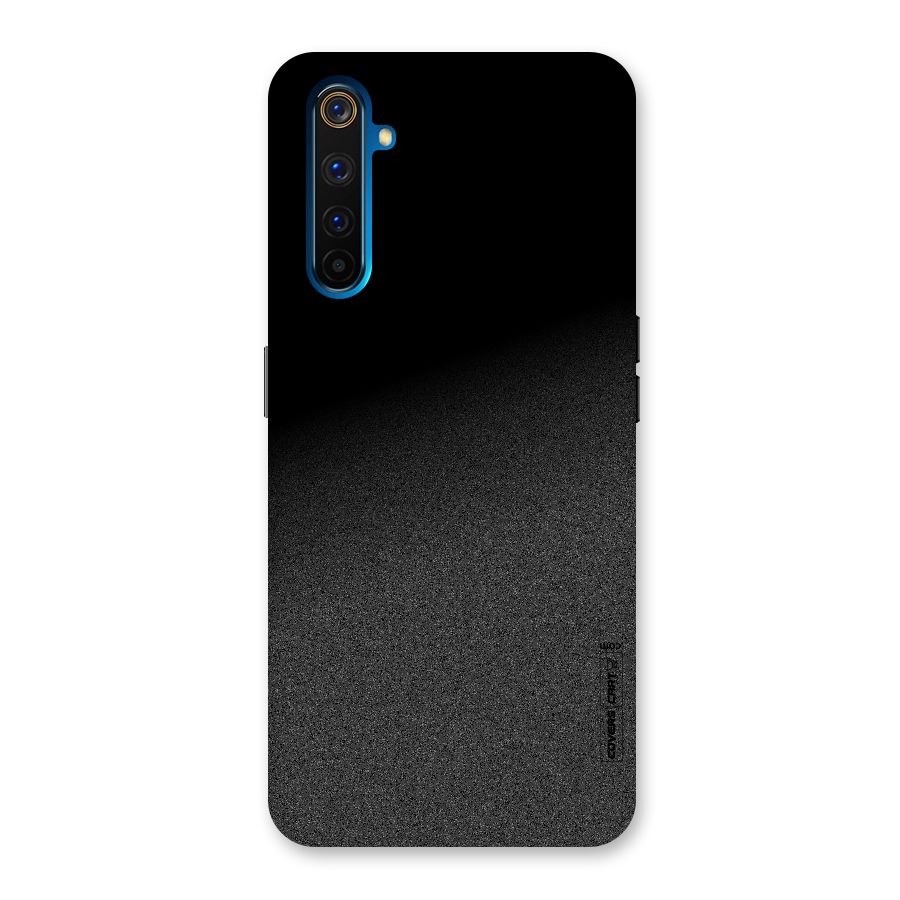 Black Grey Noise Fusion Back Case for Realme 6 Pro
