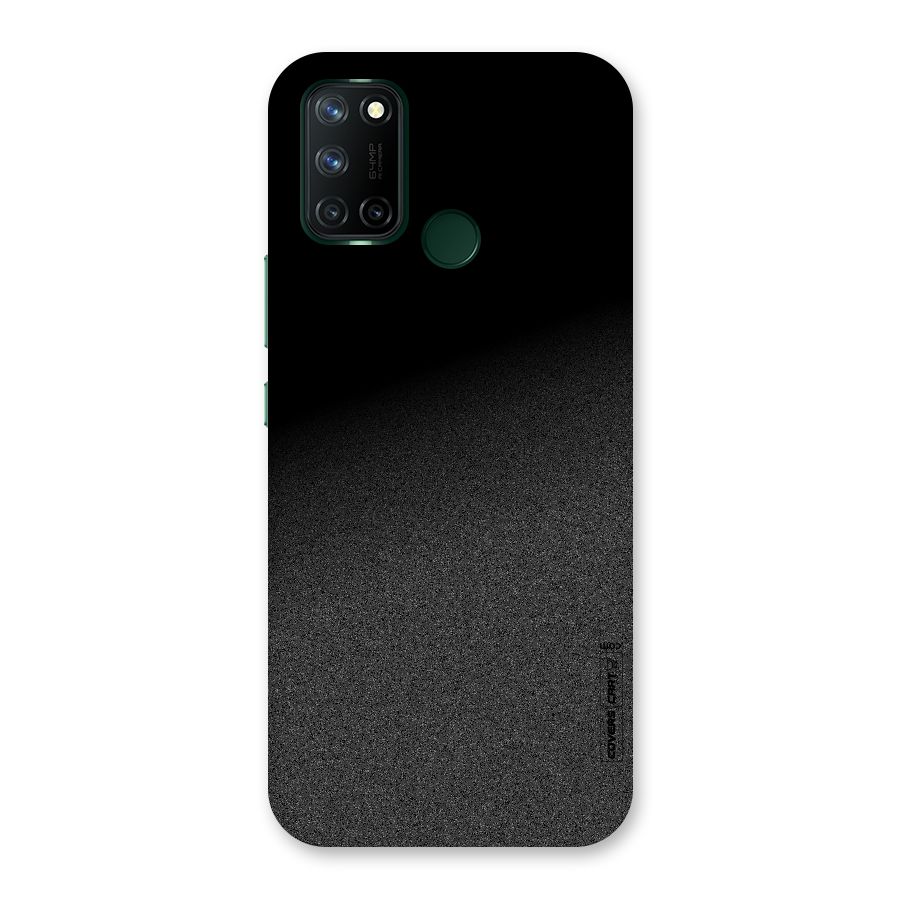 Black Grey Noise Fusion Back Case for Realme 7i