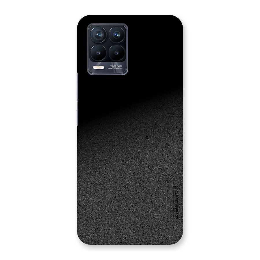 Black Grey Noise Fusion Back Case for Realme 8 Pro