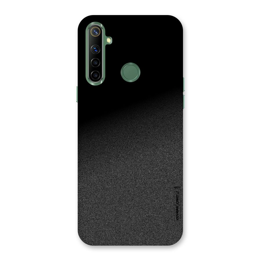 Black Grey Noise Fusion Back Case for Realme Narzo 10