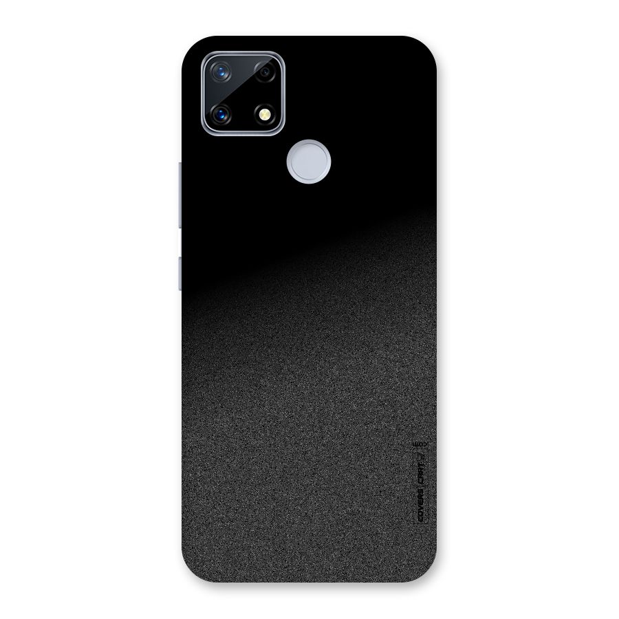 Black Grey Noise Fusion Back Case for Realme Narzo 20