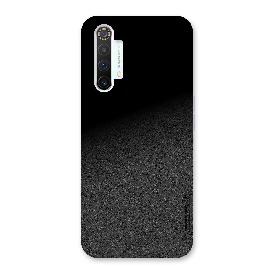 Black Grey Noise Fusion Back Case for Realme X3