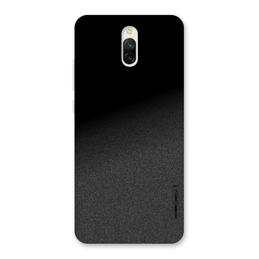 Black Grey Noise Fusion Back Case for Redmi 8A Dual
