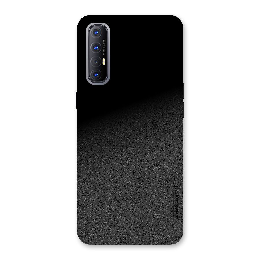 Black Grey Noise Fusion Back Case for Reno3 Pro
