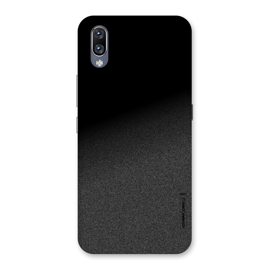 Black Grey Noise Fusion Back Case for Vivo NEX