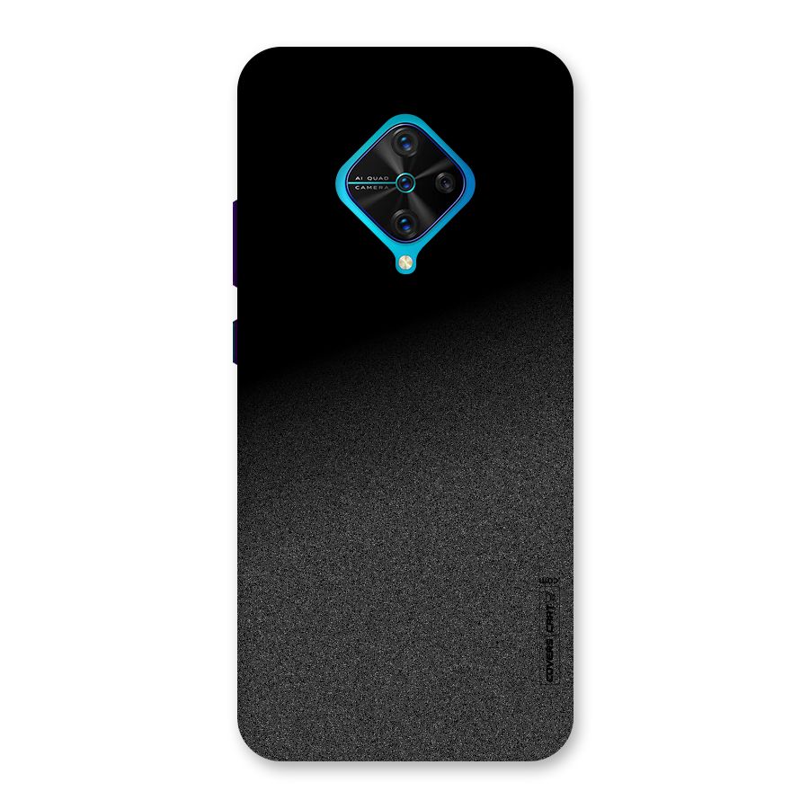 Black Grey Noise Fusion Back Case for Vivo S1 Pro