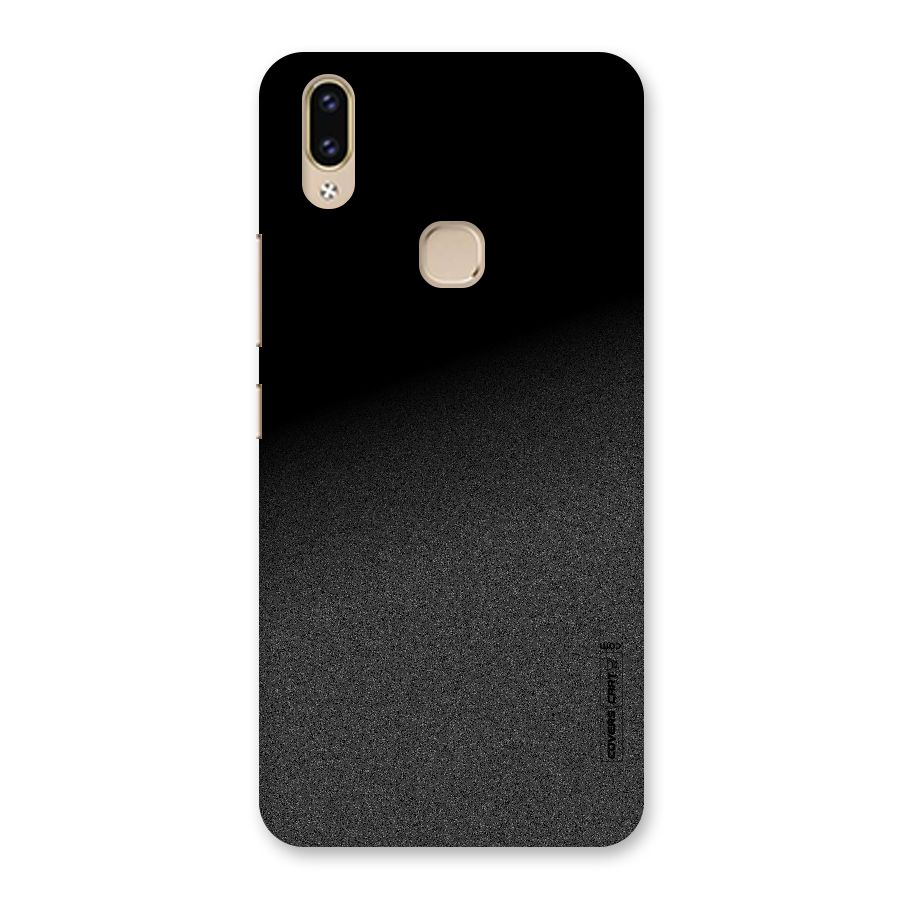 Black Grey Noise Fusion Back Case for Vivo V9 Youth