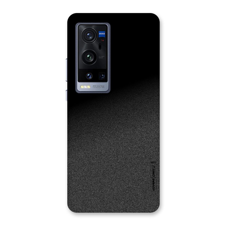 Black Grey Noise Fusion Back Case for Vivo X60 Pro Plus