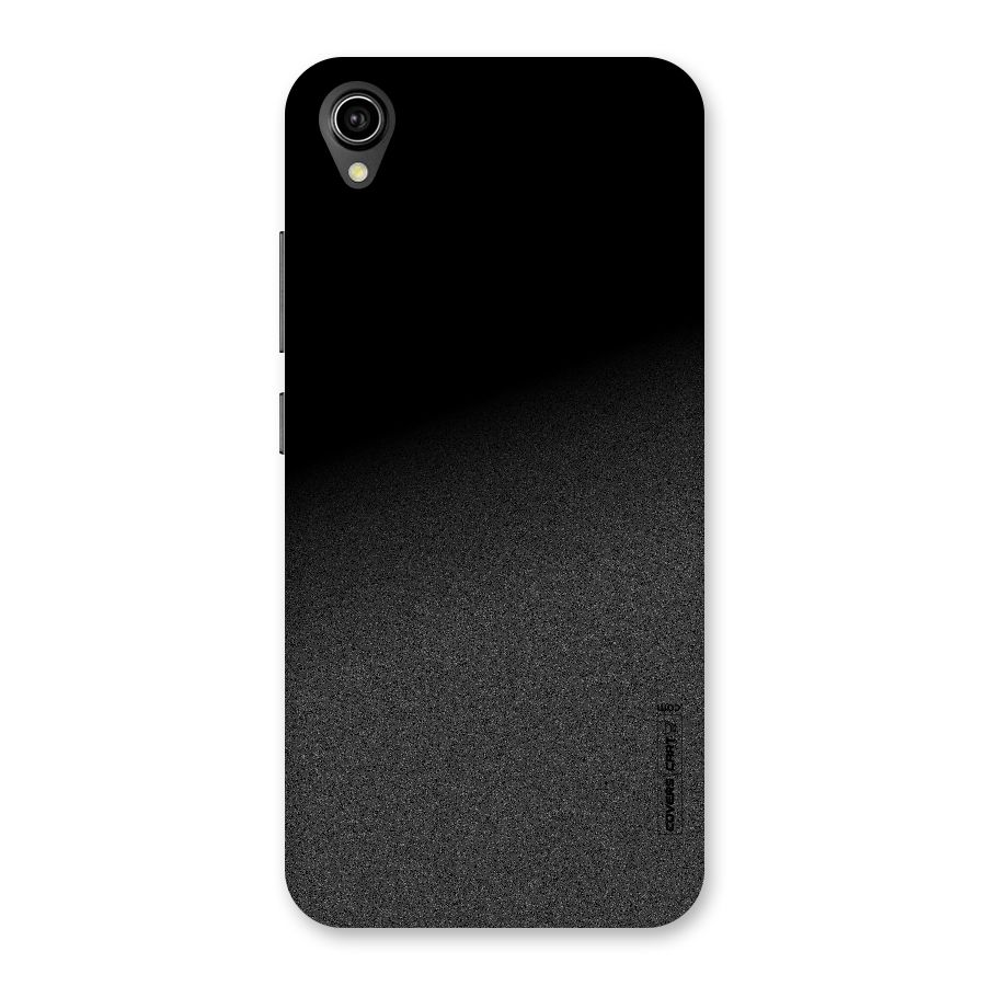 Black Grey Noise Fusion Back Case for Vivo Y90