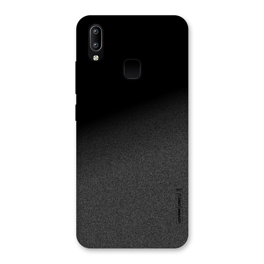 Black Grey Noise Fusion Back Case for Vivo Y93