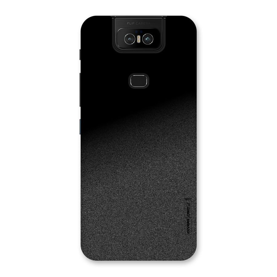 Black Grey Noise Fusion Back Case for Zenfone 6z