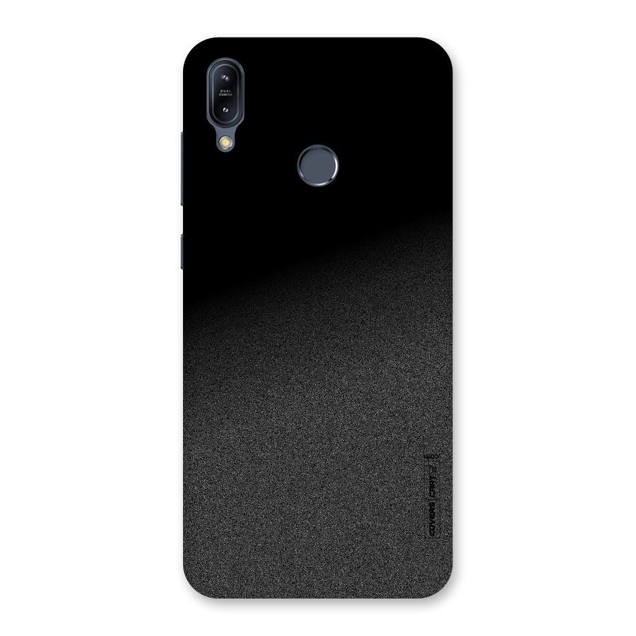 Black Grey Noise Fusion Back Case for Zenfone Max M2
