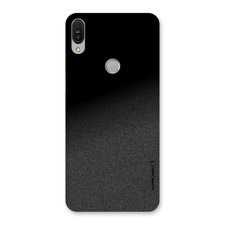 Black Grey Noise Fusion Back Case for Zenfone Max Pro M1