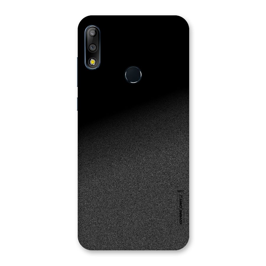 Black Grey Noise Fusion Back Case for Zenfone Max Pro M2