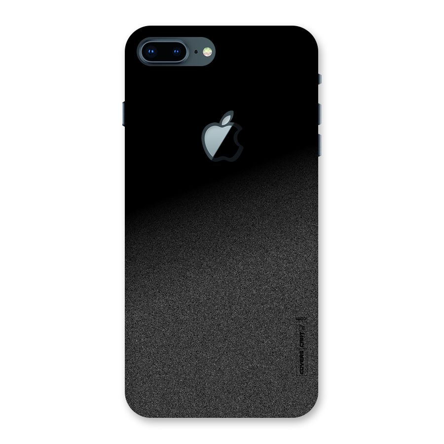 Black Grey Noise Fusion Back Case for iPhone 7 Plus Apple Cut