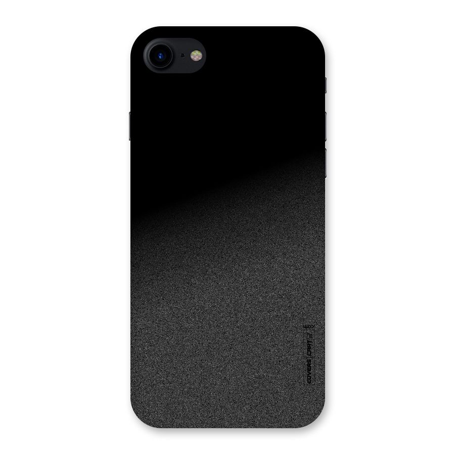Black Grey Noise Fusion Back Case for iPhone SE 2020