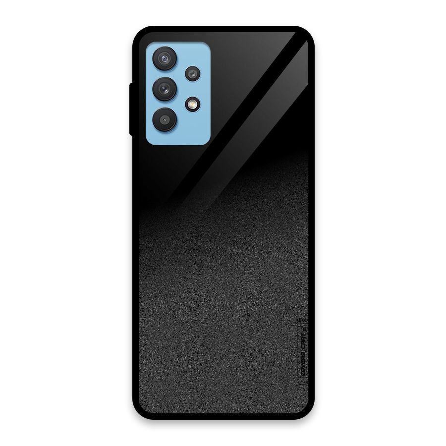 Black Grey Noise Fusion Glass Back Case for Galaxy M32 5G