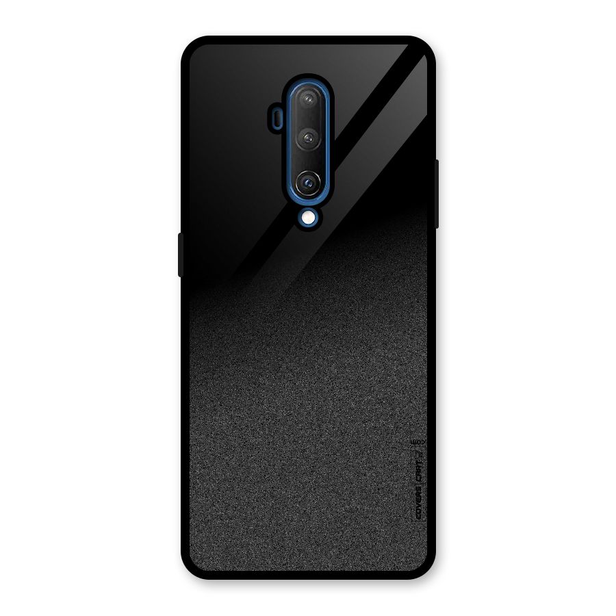Black Grey Noise Fusion Glass Back Case for OnePlus 7T Pro