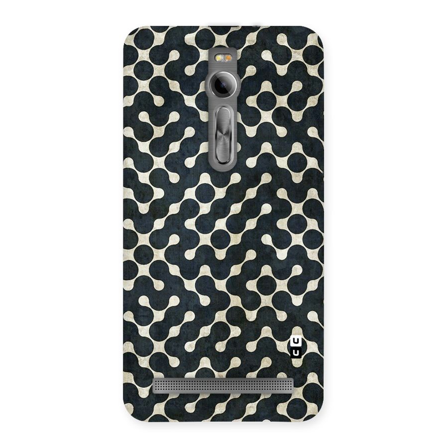 Black Maze Design Back Case for Asus Zenfone 2