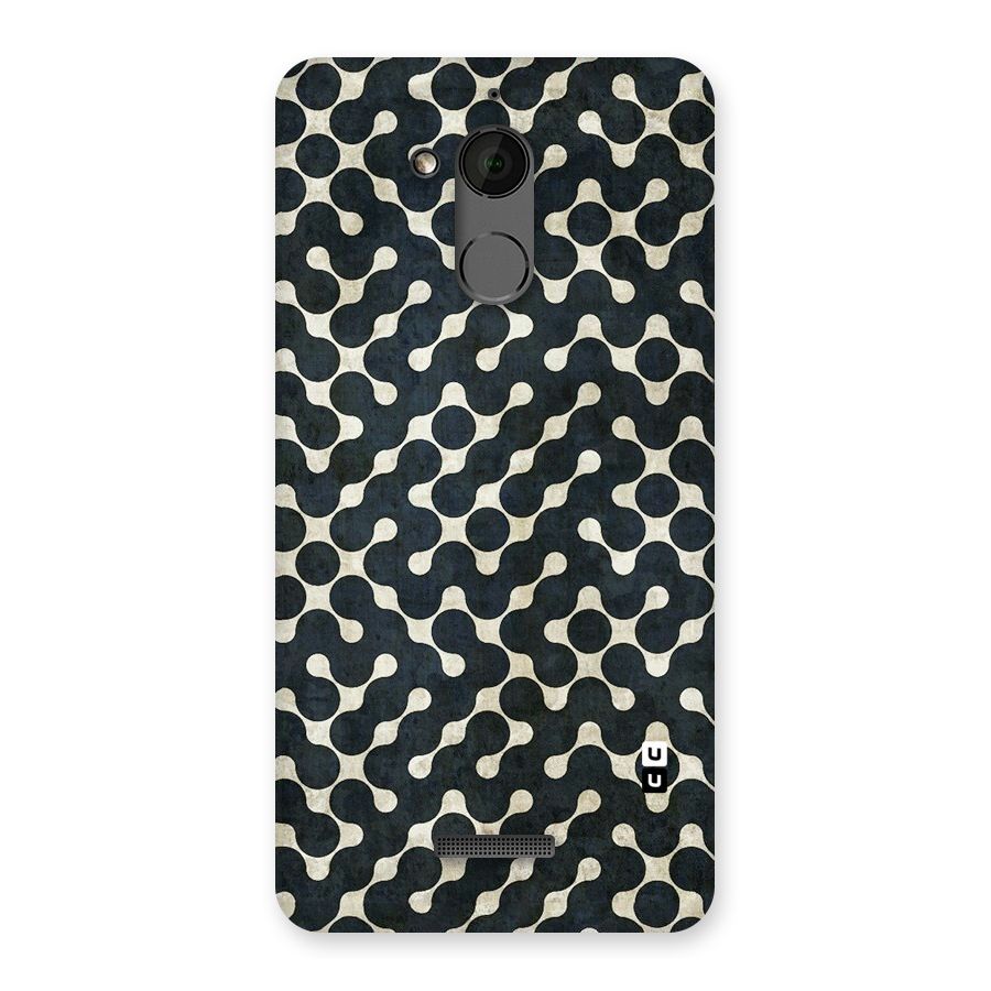 Black Maze Design Back Case for Coolpad Note 5