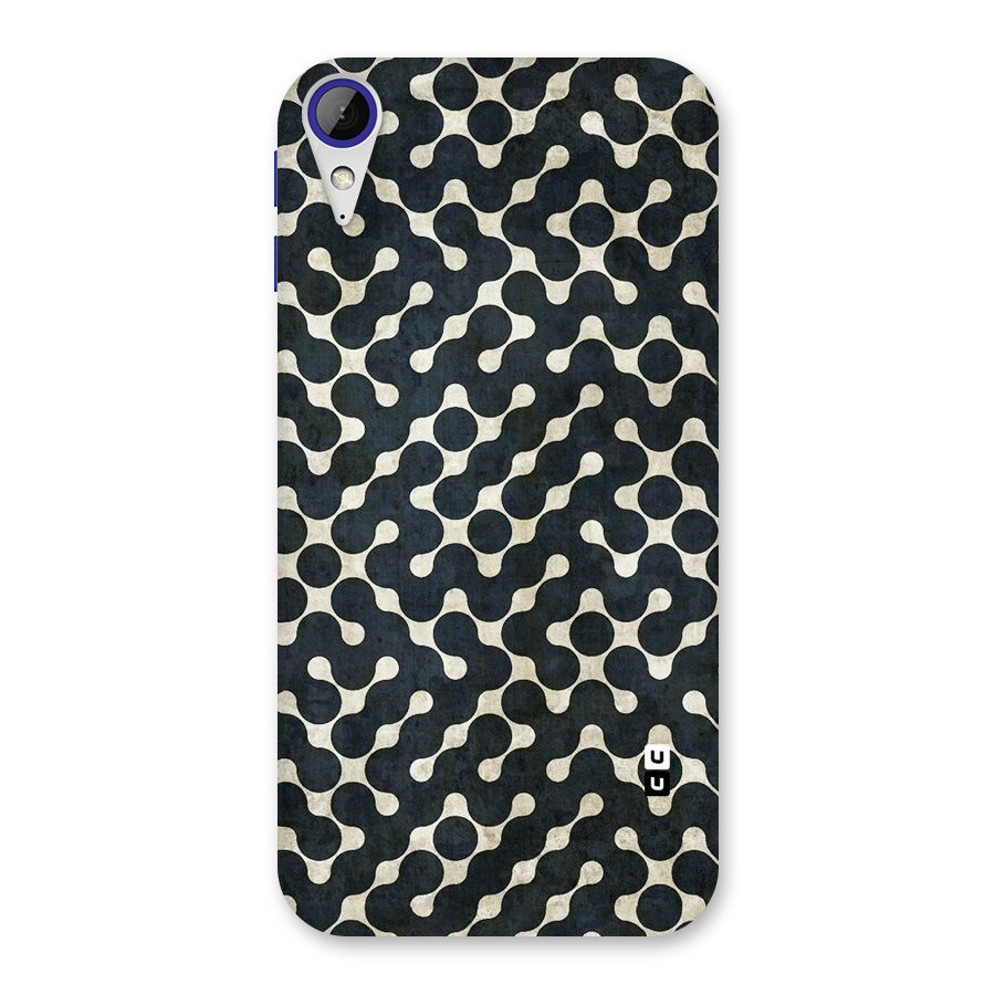 Black Maze Design Back Case for Desire 830