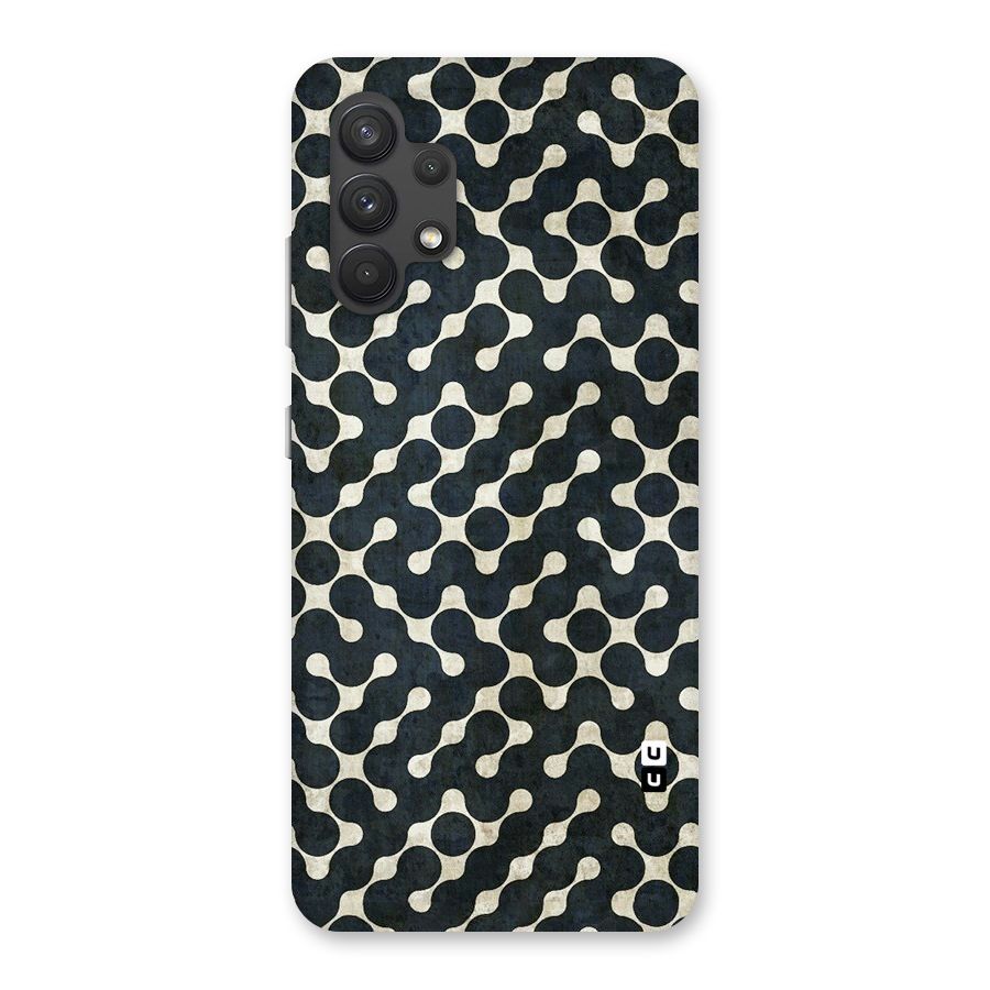 Black Maze Design Back Case for Galaxy A32