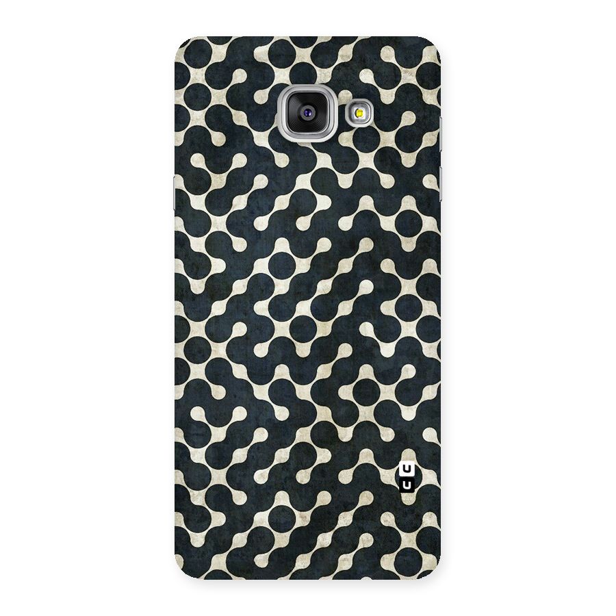 Black Maze Design Back Case for Galaxy A7 2016