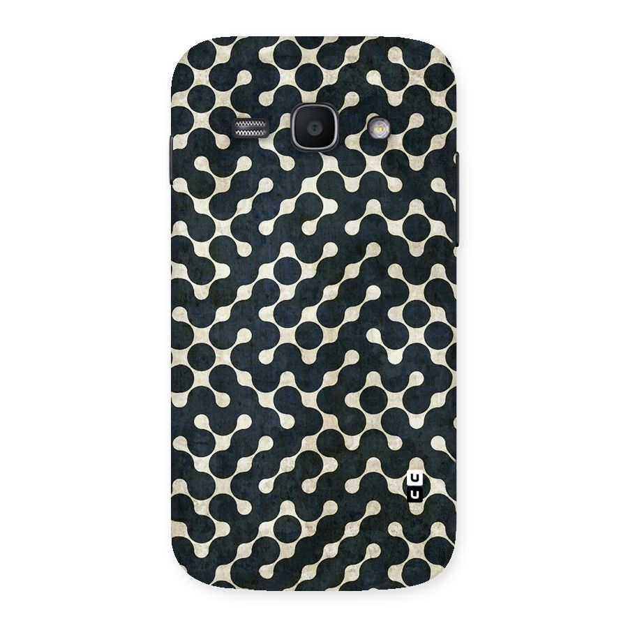 Black Maze Design Back Case for Galaxy Ace 3