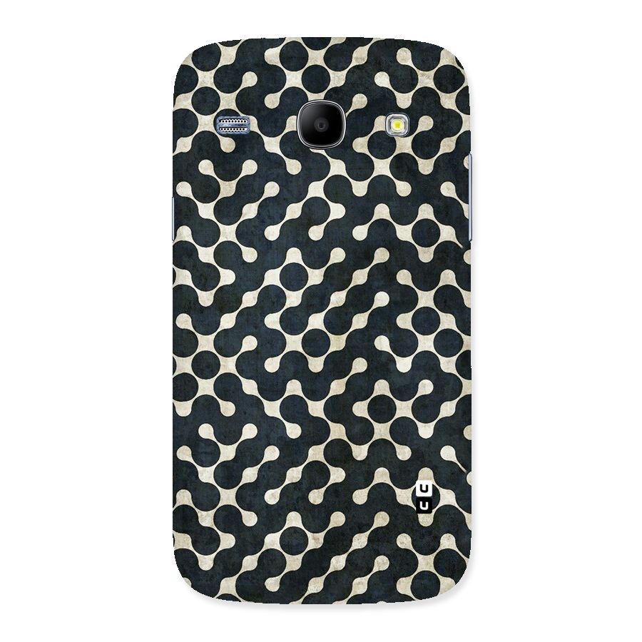 Black Maze Design Back Case for Galaxy Core