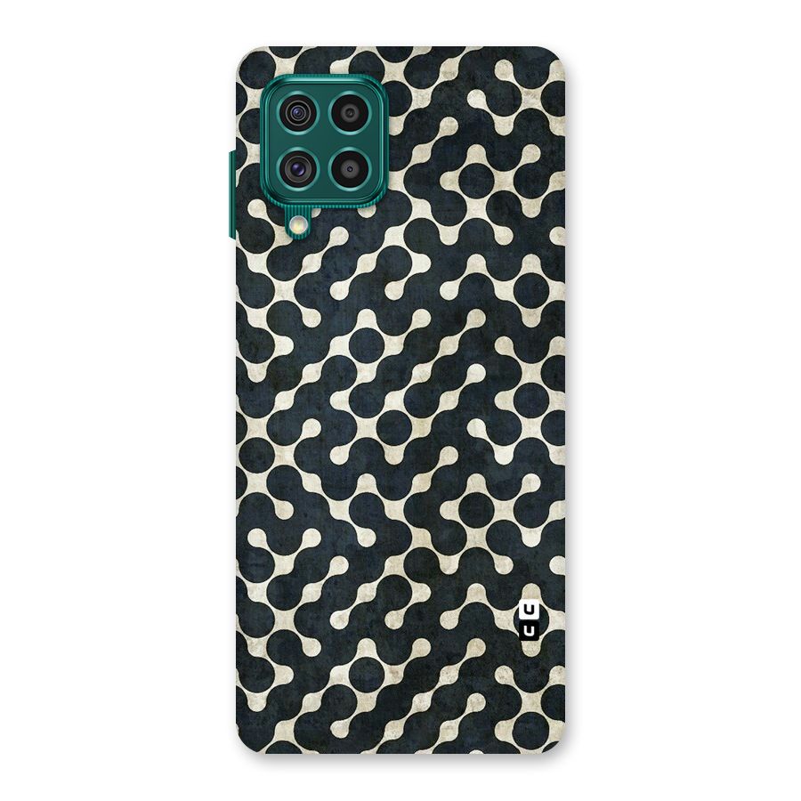 Black Maze Design Back Case for Galaxy F62