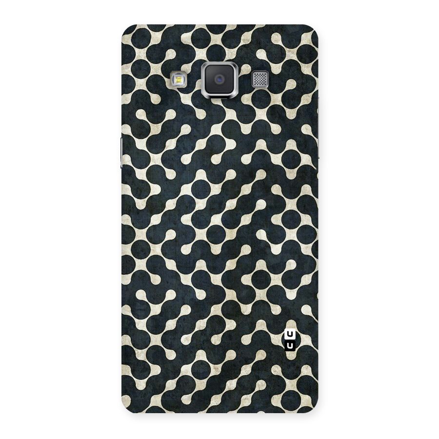 Black Maze Design Back Case for Galaxy Grand Max
