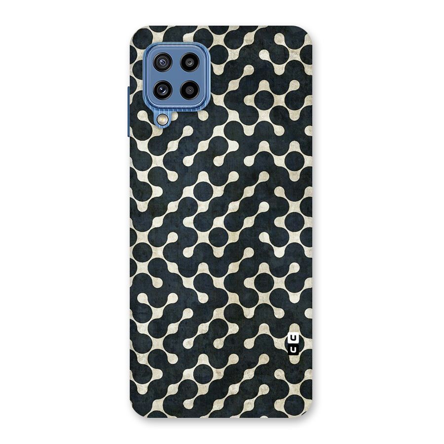Black Maze Design Back Case for Galaxy M32