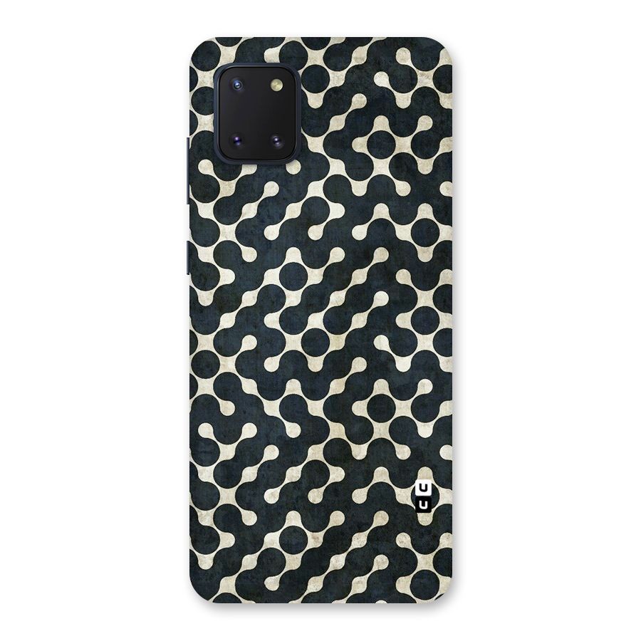 Black Maze Design Back Case for Galaxy Note 10 Lite
