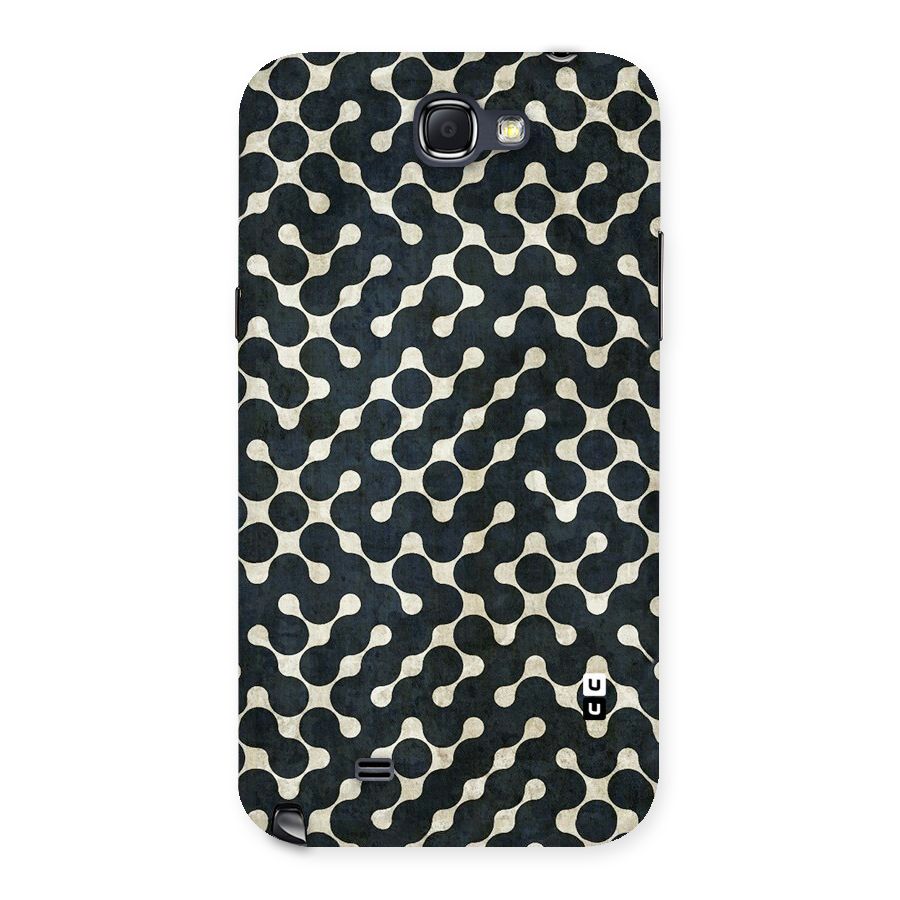 Black Maze Design Back Case for Galaxy Note 2