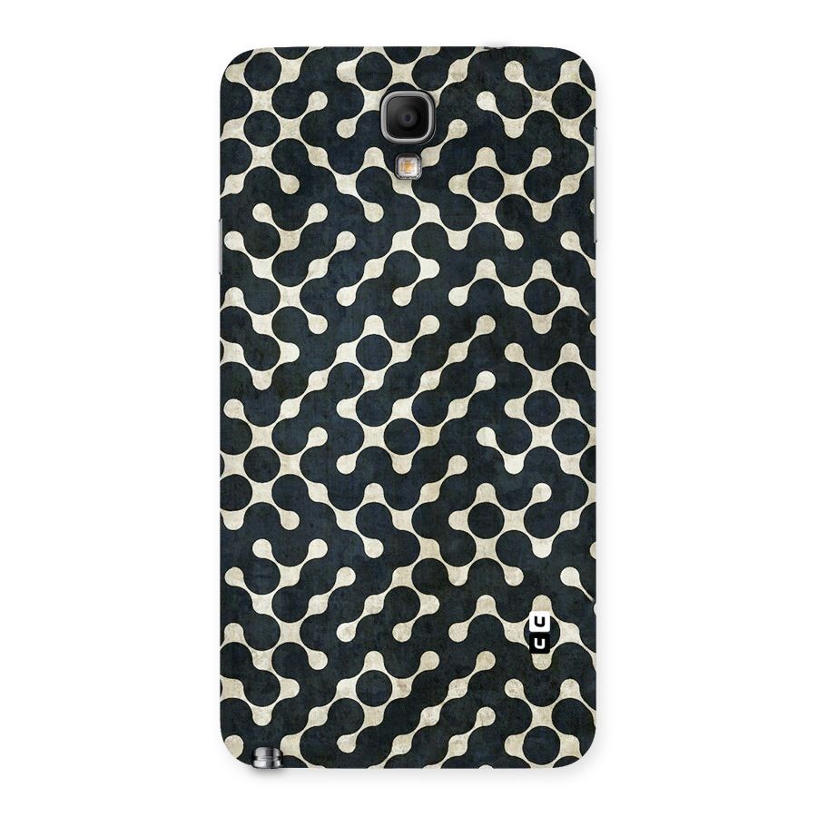 Black Maze Design Back Case for Galaxy Note 3 Neo