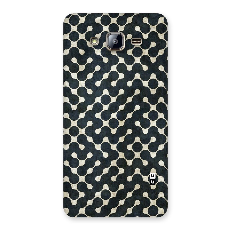 Black Maze Design Back Case for Galaxy On5