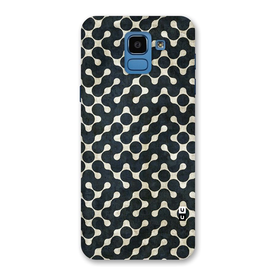 Black Maze Design Back Case for Galaxy On6