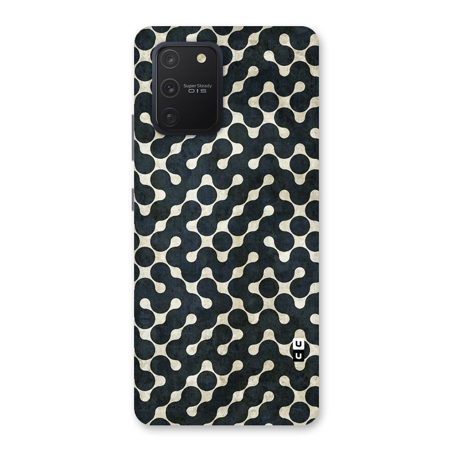 Black Maze Design Back Case for Galaxy S10 Lite