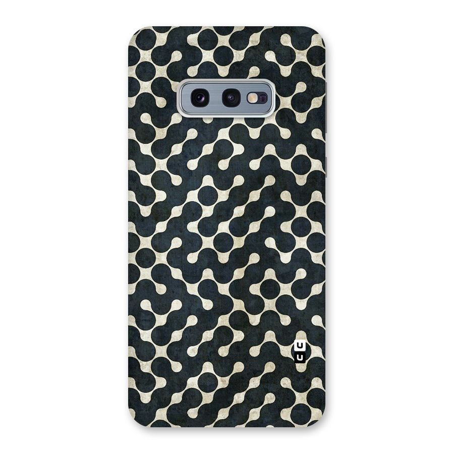Black Maze Design Back Case for Galaxy S10e