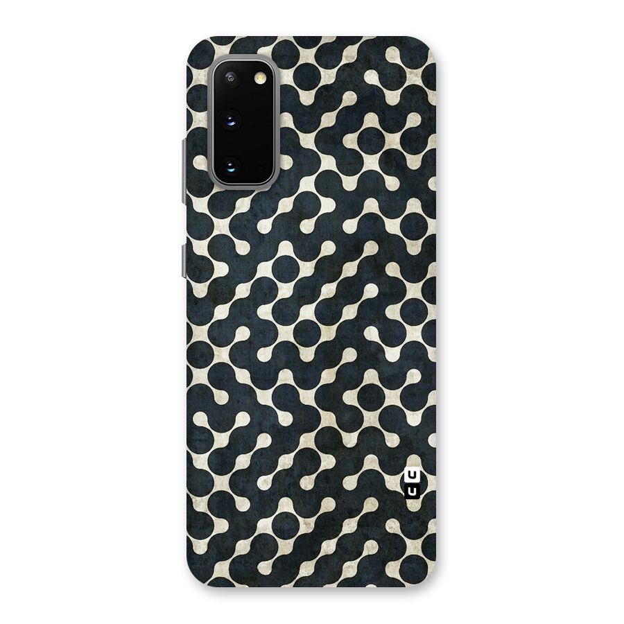 Black Maze Design Back Case for Galaxy S20