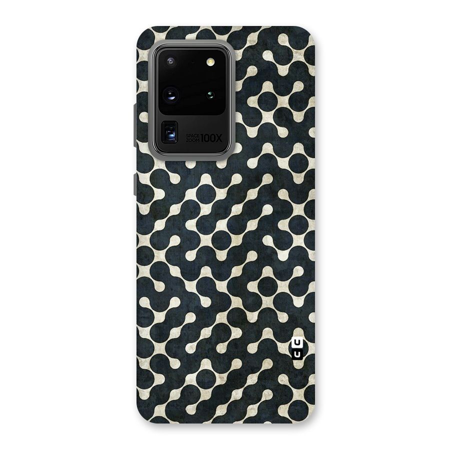 Black Maze Design Back Case for Galaxy S20 Ultra