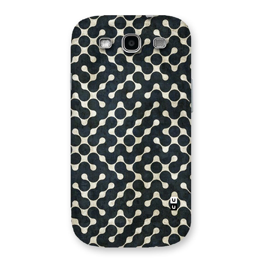 Black Maze Design Back Case for Galaxy S3