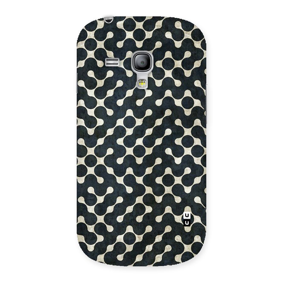 Black Maze Design Back Case for Galaxy S3 Mini
