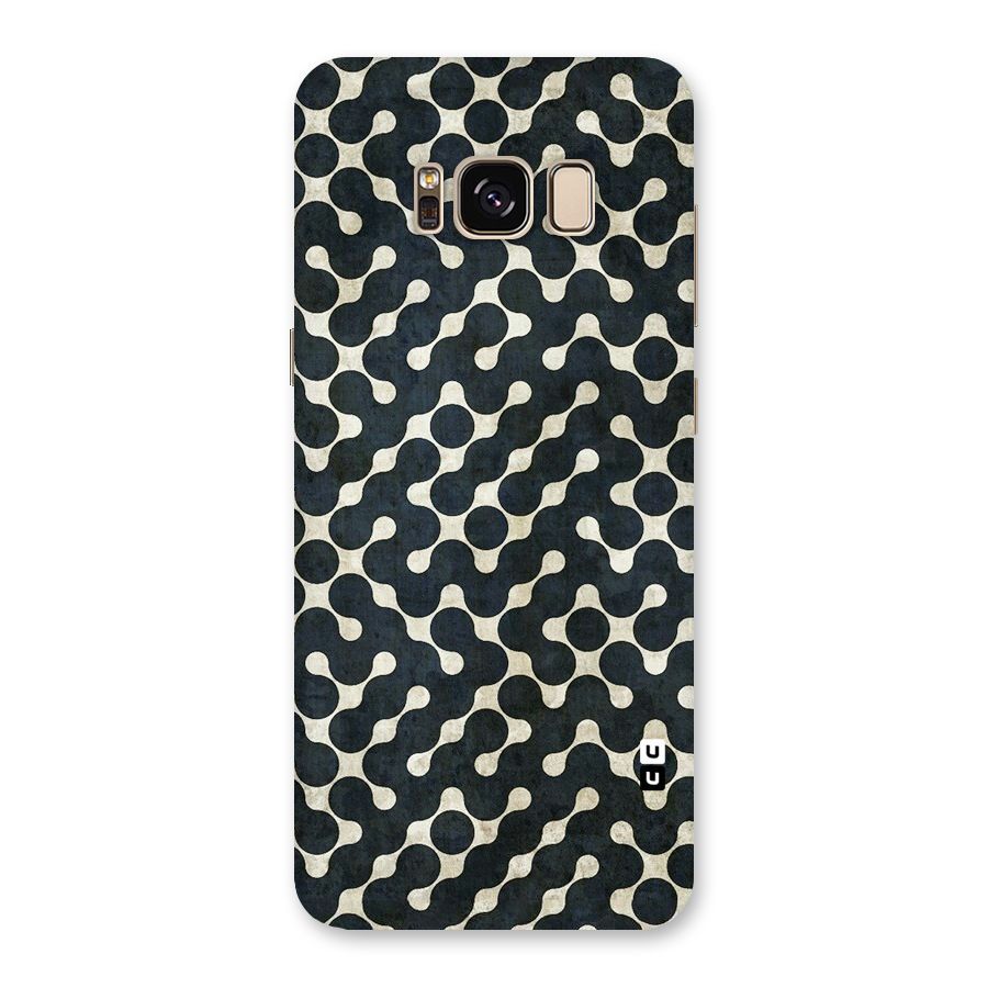 Black Maze Design Back Case for Galaxy S8