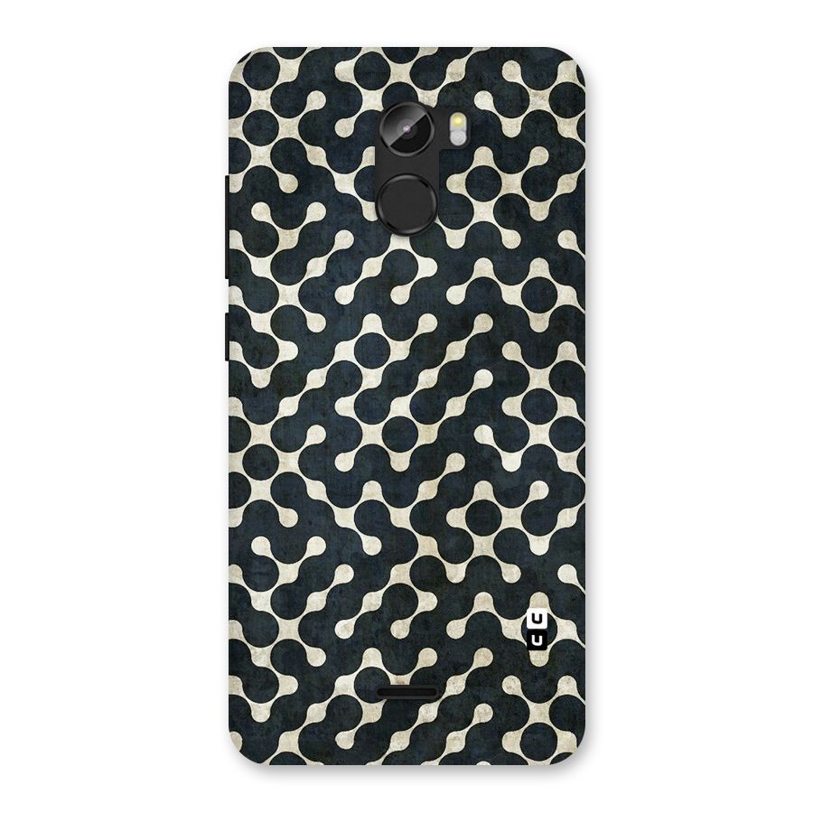 Black Maze Design Back Case for Gionee X1