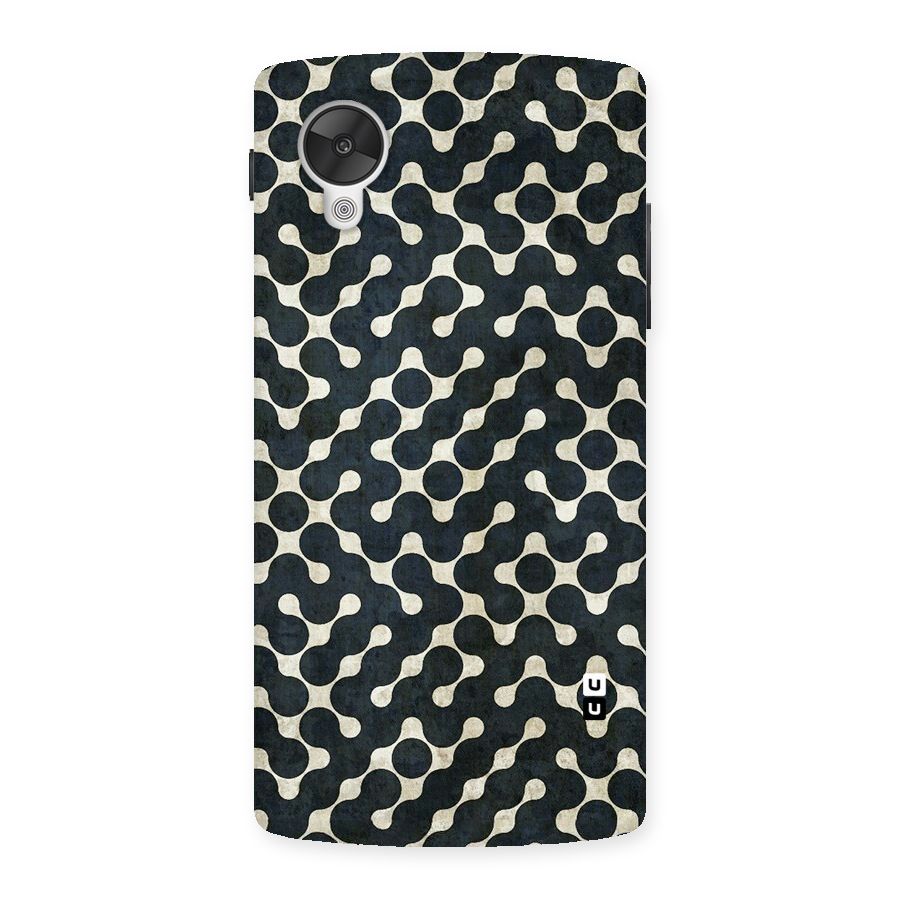Black Maze Design Back Case for Google Nexsus 5