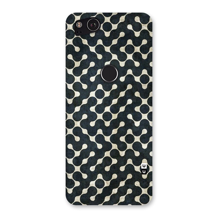 Black Maze Design Back Case for Google Pixel 2