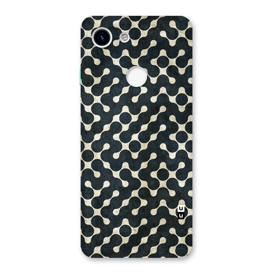 Black Maze Design Back Case for Google Pixel 3