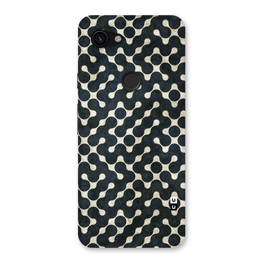 Black Maze Design Back Case for Google Pixel 3a